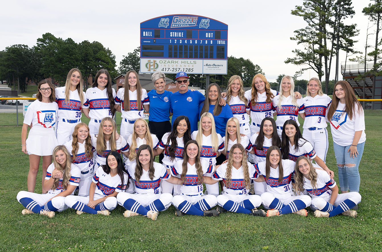 The 2023-2024 Missouri State University-West Plains Grizzly Softball team. (MSU-WP Photo)